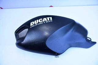 Ducati Monster 696 796 1100 rezervor de combustibil capac carlingă panou stânga
