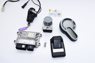 Ducati Scrambler 1100 2018 cluster meter tacho key set ECU keyset ABS module