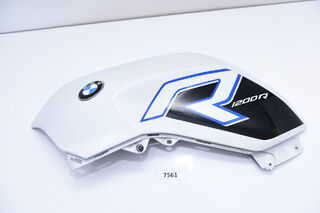 BMW R1200R R1250R partea stângă rezervor de combustibil capacul de gaz capota carcasei K53 K54 8535605 alb