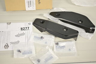 Ducati Hypermotard 821 2013 2015 Carene carbon radiator apa