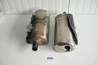 Triumph 1050 Speed Triple 2005 2007 Evacuare dubla silencer