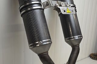 Toba tobe evacuare sport Arrow carbon Yamaha MT03 2006-