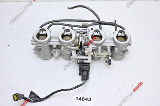 Rampa Injectie Corp Acceleratie Admisie Clapete Kawasaki Z1000 2003 - 2006